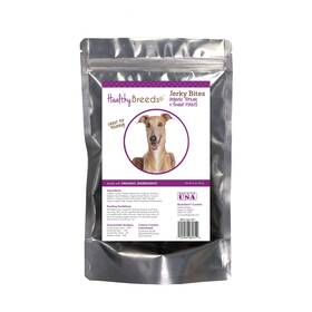 Healthy Breeds 192959085310 Italian Greyhound Jerky Bites Turkey And Sweet Potato Recipe Dog Treats - Organ