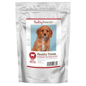 Healthy Breeds 192959903331 Cavapoo Treats Premium Protein Bites - Low Fat Dog Beef Is T