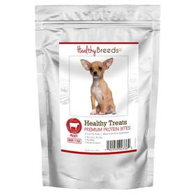 Healthy Breeds 192959903362 Chihuahua Treats Premium Protein Bites - Low Fat Dog Beef Is