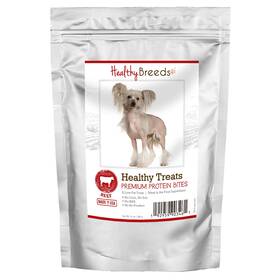 Healthy Breeds 192959903461 Chinese Crested Treats Premium Protein Bites - Low Fat Dog B