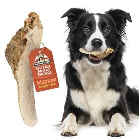 Heartland Antlers 850010541037 Elk For Dogs Split 5 6 Inch Medium 1-pack Grade A Natural