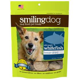 6-1739562932-9 Herbsmith Smiling Dog Treats Freeze Dried Wild 1.76 Ounce Pack Of 1