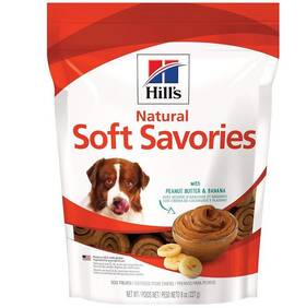 Hills 705353040665 Natural Soft Savories All Life Stages Great Taste Dog Treats Peanut