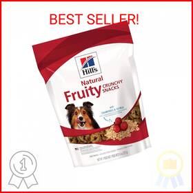 Hills 744759194756 Natural Fruity Crunchy Snacks All Life Stages Great Taste Dog Treats