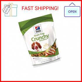 Hills Pet Nutrition 052742303208 Grain Free Crunchy Naturals Treats All Life Stages Great Taste Dog Tre