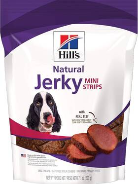 1876 Hills Pet Nutrition Inc. Natural Jerky Strips All Life Stages Great Taste Dog Treats Beef 7.1