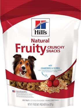 10564 Hills Pet Nutrition Sales Inc. Dog Treats Crunchy Fruity Snacks With Cranberries And Oatmeal Healthy