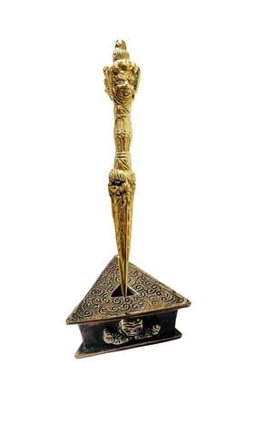 Himalayan Craft 676737264048 Handmade 3 Metal Triple Face Phurba Ritual Dagger Aka Kila T