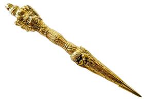 Himalayan Craft 676737330347 Handmade 3 Metal Triple Face Phurba Ritual Dagger Aka Kila Tibetan Vajra Dor