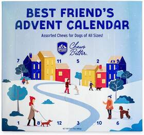 Himalayan Dog Chew 445034840872 Advent Calendar For Dogs 12 Day Holiday Countdown With Natu