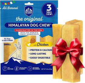 5210137 Himalayan Dog Chew Original Yak Cheese Chicken 3 Small Sticks 1.1 Oz Gluten