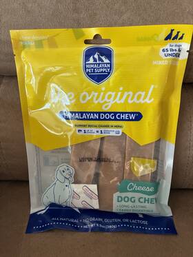 521017-1 Himalayan Dog Chew 3 Pet Supply The Original Cheese Brand New