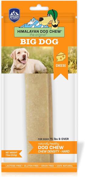 Himalayan Dog Chew 853012004043 For Big Dogs - Long Lasting Stain Free Protein Rich Low Od