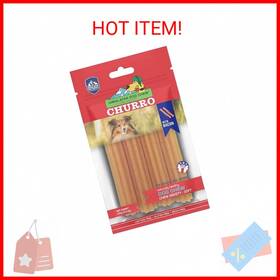 Himalayan Dog Chew 857164007532 Churro Yak Cheese Chews 100% Natural Long Lasting Glut
