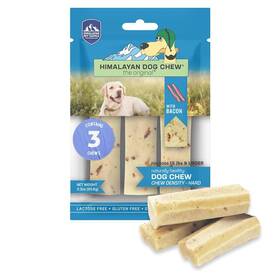 Himalayan Dog Chew 857164007655 Original Yak Cheese Bacon 3 Small Sticks 1.1 O