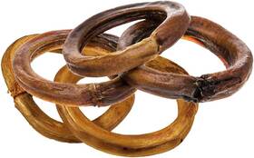 Hotspot Pets 726084031135 Bully Stick Rings For Dogs 10 Pack 4 Inch Circles- Premium All Na