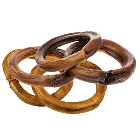 Htst-bsrng-20pk-fba Hotspot Pets Bully Stick Rings For Dogs - 20 Pack 4 Inch Premium All Natural Long Twisted Be