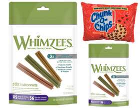 Houndsense 850029827948 Multi Pack Bundles Including Whimzees Natural Dental Dog Stix - 2p