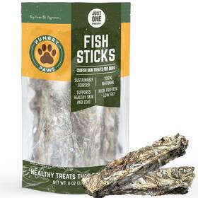 Hungry Paws 050967604292 Cod Skin Sticks For Dogs A Nutritional Powerhouse Radiant Coats And Heal