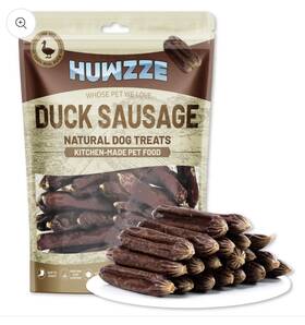 Ads-d0001 Huwzze Duck Sausage For Dogs And Cats Human Grade Dog Treats Snacks 14.1 Oz