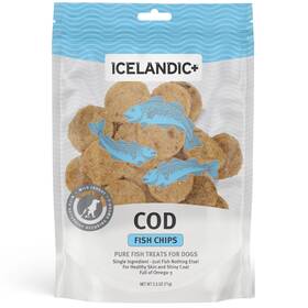 Ift-00106 Icelandic Cod Fish Chips Dog Treat 2.5-oz Bag