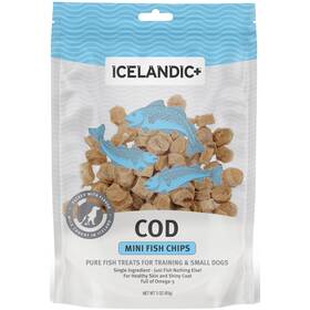 Ift-00180 Icelandic Mini Cod Fish Chips Training Dog Treat 2.5-oz Bag
