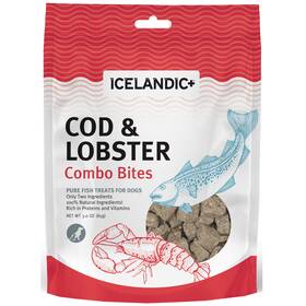Ift-00201 Icelandic Cod And Lobster Combo Bites Dog Treat 3.0-oz Bag