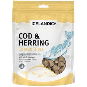 Ift-00204 Icelandic Cod And Herring Combo Bites Dog Treat 3.0-oz Bag