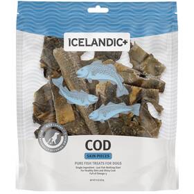 Ift-00232 Icelandic Cod Skin Mixed Pieces Dog Treat 8-oz Bag