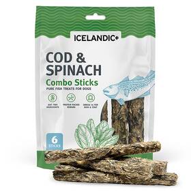 Ift-00256 Icelandic Combo Sticks Cod And Spinach - 2oz