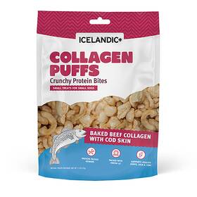 Ilh-00235 Icelandic Baked Beef Collagen With Cod Skin 1.3oz -small Dog Treats Crunchy Protein Bites