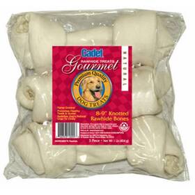 Im573611 Ims Trading Corporation 10009 8 Inch Natural Rawhide Bone - 3 Pack