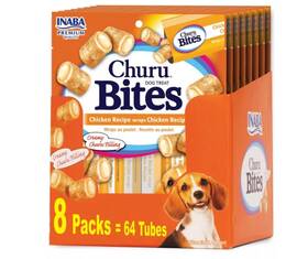 Wyb7 Inaba Churu Bites Dog Treat Grain-free Chicken Flavor Filled Wraps Recipe