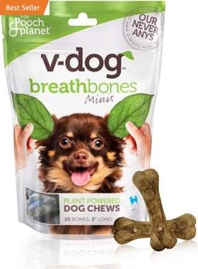 Inc. 313054129130 Dog Treats Vegan Teeth Cleaning Dental Bones - Fresh Breath Natural Made In Usa