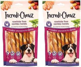 83014  Inc. Incredichewz Rawhide-free 5.5 Inch Twist Sticks Dog Chew Treats With Real Chicken Meat