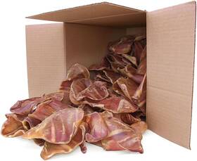 Pe-01-100t  Inc. Gigabite Roasted Pig Ears For Dogs - Natural Dog Chews Pigs Safe