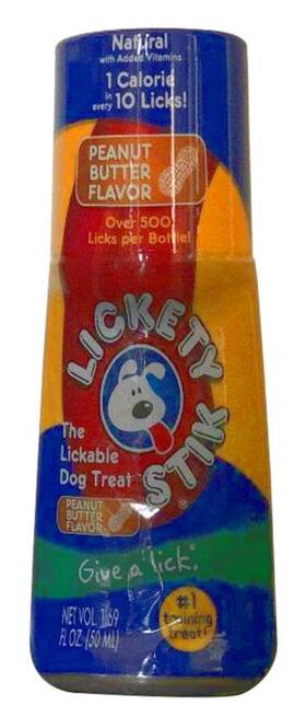 Inovo Pet 051155110576 Lickety Stik Low-calorie Liquid Dog Treat - Peanut Butter Flavor