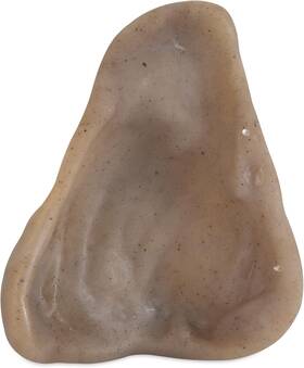 Peb2 Interactive Pigs Ear Barkbone - Nylon Dog Bone For Aggressive Chewers Bacon Flavor 4.5 Inch