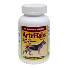 Interfarma 714193610914 Artritab- Complex Hip And Joint Support For Large Dogs- 60 Chewable Tablets