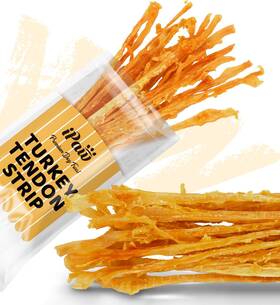 Ipaw 313050362340 Turkey Tendons For Dogs 100% And Us Sourced Raw Material Hypoaller