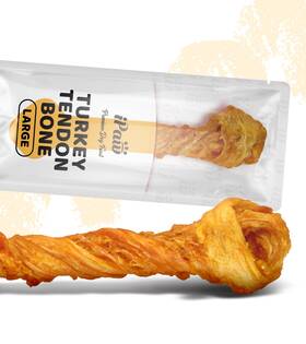Ipaw 810175530444 Turkey Tendon For Dogs Ingredient Sourced From Usa 1 Pc