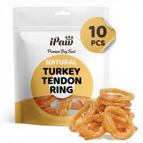 Ipaw 810175530895 10 Pcs Value Pack Turkey Tendons For Dogs 100 And Us Sourced Raw Mate