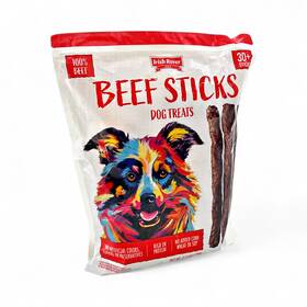 Irish Rover 539150923544 Select Beef Stick Dog Treats - 35 Oz