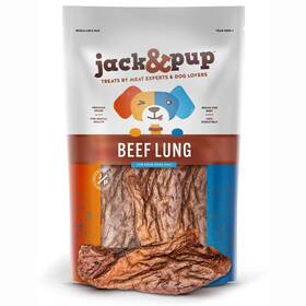 Jack & Pup 810044052398 Jack&pup Beef Lung Dog Treats For Medium Dogs Dried Lungs Treat Do