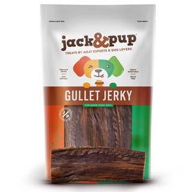 Jack & Pup 857733007413 Jack&pup Gullet Jerky 6 Inch Beef Chew For Small Dogs Single Ing