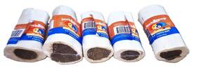 J4pbb18d Jack&pup Set Of 5 - Indiv Wrapped 3-4in Stuffed Filled Dog Bones Chewers Peanut Butter