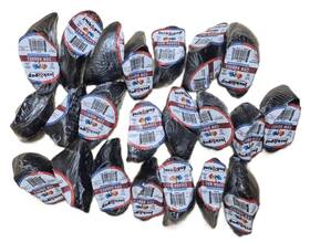 Jbh25d Jack&pup Set Of 22 - Natural Cow Hooves Individually Sealed Dog Chew Treats