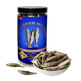Jadingsfarm 717661806246 Freeze Dried Minnows Dog And Cat Treats 100% Natural Single Ingredient Fish S
