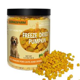 Jadingsfarm 717813836886 Pumpkin For Dog Freeze Dried Cat Treats Single Ingredient Natu