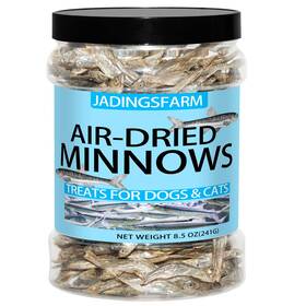 B0g1cnphrk Jadingsfarm Minnows Dog Treats 100% Natural Dried For And Cat Air Dr